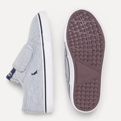 TÊNIS #079 CINZA BABY / KID - VOGA | SAPATOS INFANTIS