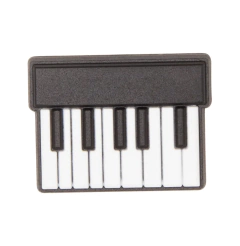 PIN CROCS PIANO KEYBOARD UN