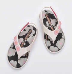 CHINELO MINI MELISSA FÁBULA BEGE