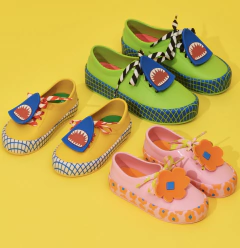 TÊNIS MELISSA+FÁBULA SHARK GREEN - loja online