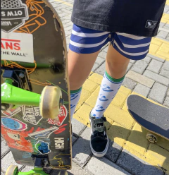 MEIA 3/4 RAIO AZUL VOGA - comprar online