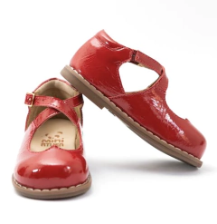SAPATO AURORA VERNIZ VERMELHO - comprar online