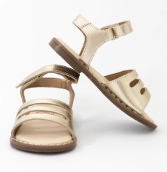 SANDÁLIA MANU DOURADA - VOGA 