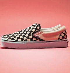 SLIP ON CLASSIC BLACK WHITE na internet