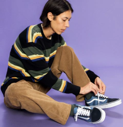 TÊNIS OLD SKOOL CADARÇO NAVY - VOGA | SAPATOS INFANTIS