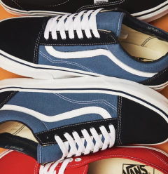 TÊNIS OLD SKOOL CADARÇO NAVY - VOGA | SAPATOS INFANTIS
