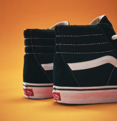 TÊNIS SK8 BLACK WHITE T