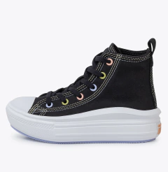 TÊNIS ALL STAR CA MOVE PRETO/AZUL CÉU - VOGA | SAPATOS INFANTIS
