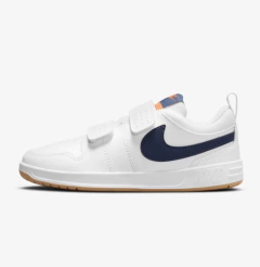 TÊNIS INFANTIL NIKE PICO 5 BLANC/MARINE - comprar online