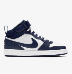 TÊNIS COURT BOROUGH WHITE/BLUE - VOGA | SAPATOS INFANTIS