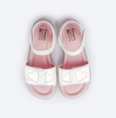 SANDÁLIA LED BRANCO HOLOGRÁFICO - loja online