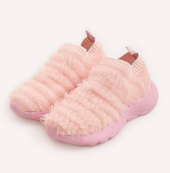 SOCK SNEAKER ROSA FRUFRU CRISTAIS