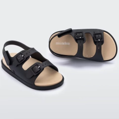MINI MELISSA WIDE BLACK BEIGE BABY