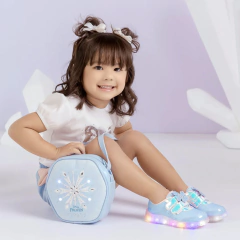 TÊNIS FROZEN LIZ LUZ AZUL - comprar online
