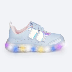 TÊNIS FROZEN LIZ LUZ AZUL - loja online