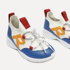 TÊNIS RIO KNIT WHITE/ROYAL - comprar online