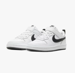 TÊNIS COURT BOROUGH WHITE/BLACK K