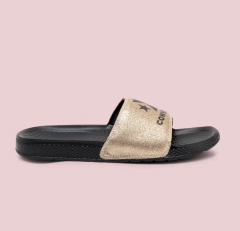 CHINELO ALL STAR SLIDE OURO/PRETO