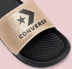 CHINELO ALL STAR SLIDE OURO/PRETO - loja online