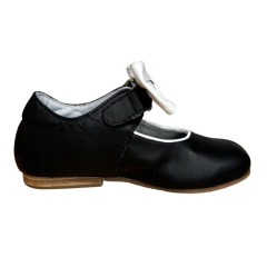SAPATO PRETO DOUBLE BOW - comprar online