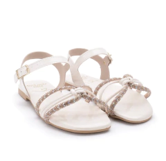 SANDÁLIA STRASS BRANCO/BOREAL - comprar online