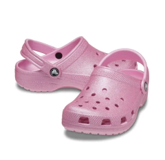 CROCS CLASSIC PINK TWEED GLITTER - comprar online