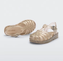 SANDÁLIA POSSESSION BEGE GLITTER - comprar online