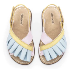 SANDÁLIA BABADO LILAC/BANANA B - comprar online