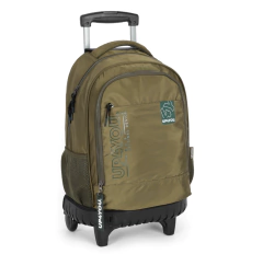 MOCHILA DE RODINHA VERDE U4Y - comprar online