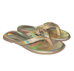 FLAT HEART GLASS GOLD