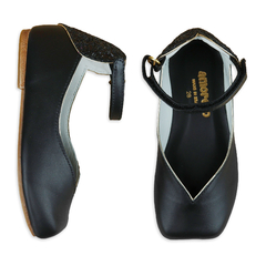 SAPATO CORAÇÃO GLITTER PRETO - comprar online