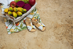 SANDÁLIA MAYA OURO ANTIGO - VOGA | SAPATOS INFANTIS