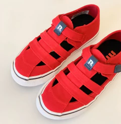 SANDAL VERMELHO/MARINHO BB