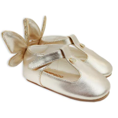 SAPATO LAURA BUTTERFLY DOURADO B
