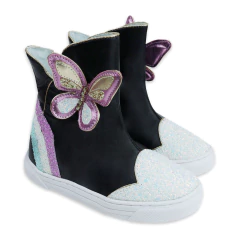 BOTA BUTTERFLY PRETA