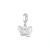 Berloque de Prata Borboleta Cravejado Vazado - comprar online