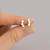 Brinco Mini Ear Cuff Estrela - SILVER CROWN - O Maior Atacado Prata 925 do Brasil.