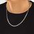 Corrente Masculina Grumet Fio 120 de Prata no Atacado.