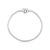 Pulseira Life Coração Liso 2.4mm Maleável