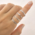 Compre Direto, Anel Raminho Liso Prata 925 - Silver Crown