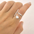 Anel Chapinha Ponto de Luz Fornecedor Prata - Silver Crown