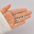 Conjunto Coração Cristal Cravejado de Prata - loja online