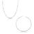 Kit De Prata Choker+Pulseira Lacraia 2,6mm para Revenda - Silver Crown