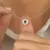 Gargantilha Ponto de Luz Coração Pink Cravejado 9mm de Prata - SILVER CROWN - O Maior Atacado Prata 925 do Brasil.