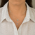 Gargantilha Oval Cravejada - comprar online