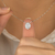 Gargantilha Oval Cravejada - comprar online