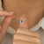 Gargantilha Oval Cravejada - loja online