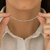Choker Laminada Retorcido Fio 035 2mm de Prata - SILVER CROWN - O Maior Atacado Prata 925 do Brasil.