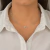 Choker 7 Trevo Liso Vazado de Prata na internet