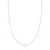 Choker 7 Trevo Vazado Liso Separado de Prata - comprar online